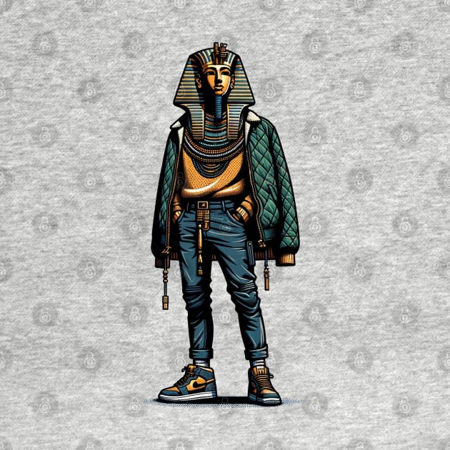 Swag Boy Pharaoh King Tut by BLKPHNX DESIGNS